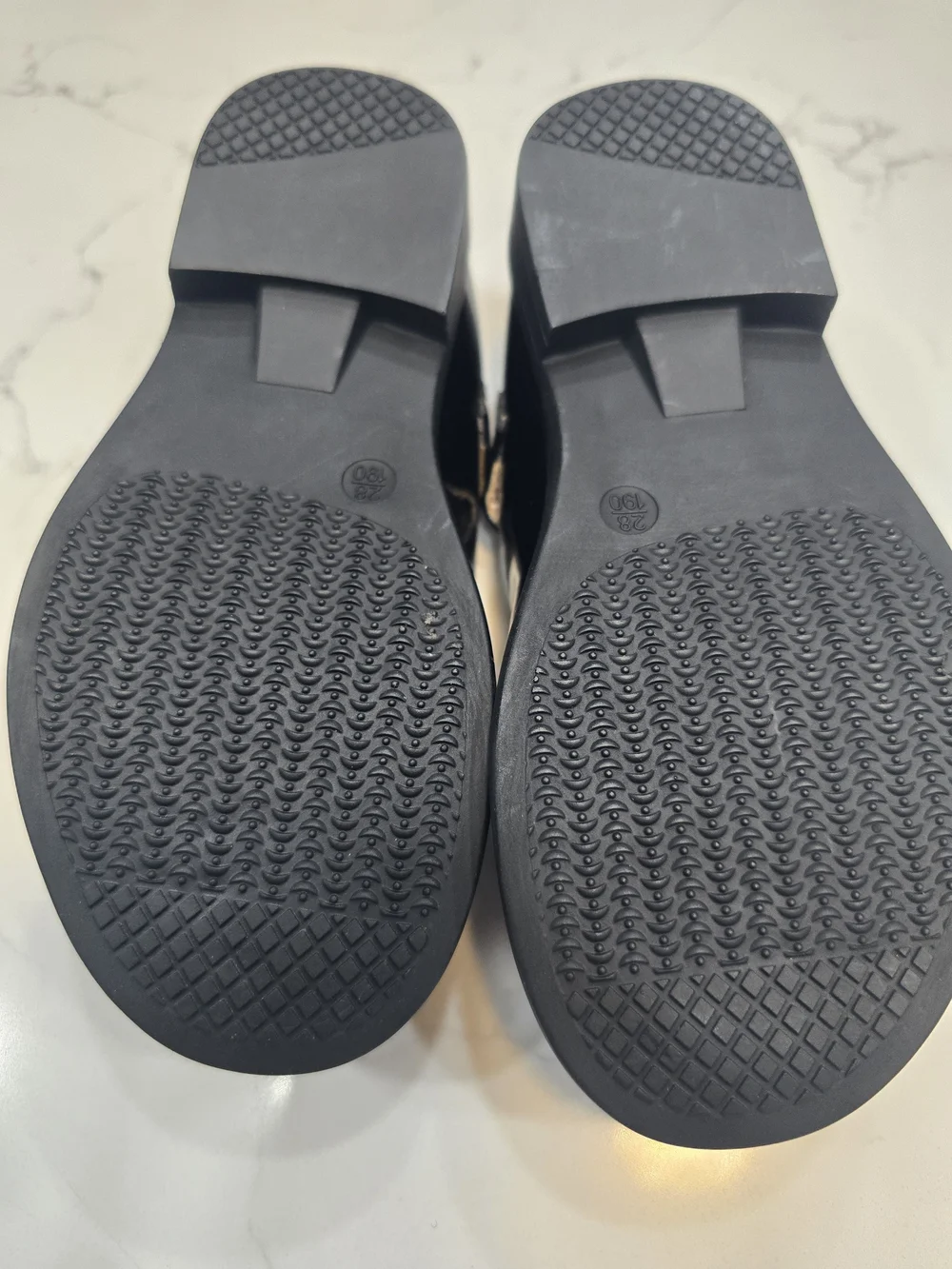 Girls' Black Bow Shoes